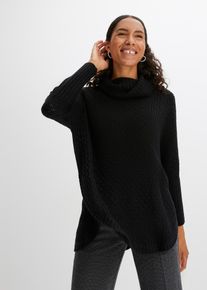 Oversized trui - zwart - maat 32/34 (XS) - bonprix