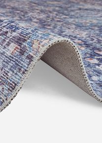 Vloerkleed met oriëntaals patroon - blauw - maat 160x230 cm - bonprix