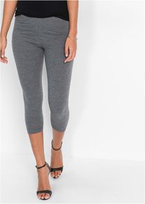Capri legging (set van 2) - grijs - maat 36/38 (S) - met katoen - bonprix