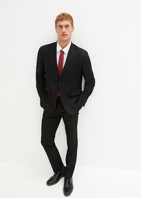 Pak regular fit (3-dlg. set): colbert broek stropdas - zwart - maat 60 - bonprix