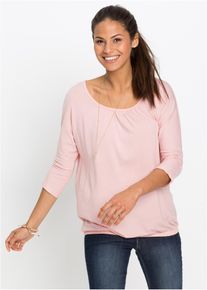 Oversized shirt - roze - maat 44/46 (L) - viscose - bonprix