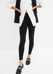 Legging (set van 2) - zwart - maat 32/34 (XS) - met katoen - bonprix