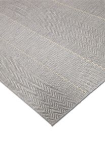 Binnen- en buitenloper met decente strepen - grijs - maat 60x100 cm - bonprix