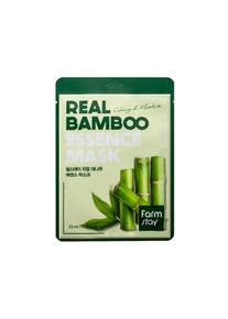 Farmstay - Real Bamboo Essence Mask Maschere in tessuto 23 ml unisex