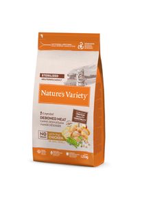 1,25kg Pollo allevato a terra Selected Sterilised Nature's Variety Crocchette per Gatti