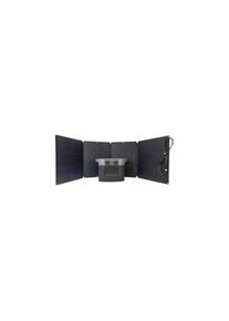 EcoFlow Delta Bundle 1 Powerstation-Set Powerstation Stromerzeuger 1260Wh Solarmodul 110W Camping schwarz