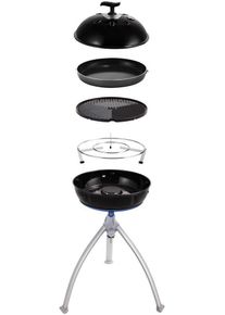 Cadac Grillo Chef 2 BBQ/Chef Pan Gasgrill Campinggrill 3000 Watt 50mbar 2-3 Personen schwarz