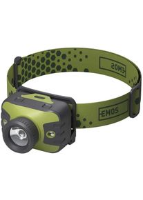 EMOS 1441341100 CREE LED Stirnlampe P3539, 330lm, 3&times;AAA