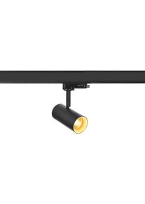 SLV Noblo Spot für 3-Phasen-Hochvolt-Schienensystem, rund, 2000-3000K, Dim-to-Warm, Phasenabschnitt, 36°, schwarz (1007355)