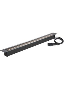 SLV DASAR 1200 Bodeneinbauleuchte, 34W, 3000K, IP65/IP67, quadratisch, edelstahl (1007196)