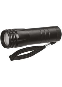 EMOS 1440813150 COB LED Metall-Taschenlampe P4704, 100 lm, 3x AAA, schwarz