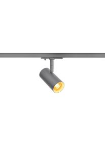 SLV Noblo Spot f&uuml;r 1-Phasen-Hochvolt-Schienensystem, rund, 3000K, Phasenabschnitt, 32&deg;, grau (1007643)