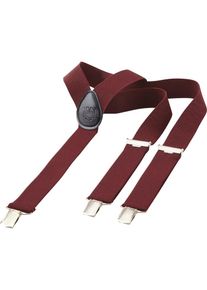 Jan Vanderstorm Heren Bretels donkerrood XS-L
