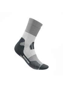 Bauerfeind Sports Damen Trail Run Mid Cut Socks grau