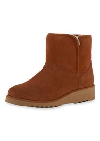 VAN HILL Stiefelette ' Ella ' Damen braun Größe 36