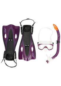 Cruz Schwimm-Set 'Cebu' dunkellila Größe L/XL