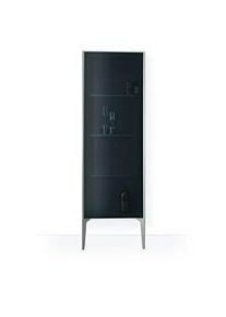 Duravit XViu Halbhochschrank XV1367LB122 40x36x133cm, Glastür, champagner matt, Tür links, weiß hochglanz