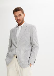 Sakko in Seersucker-Qualität Regular Fit - weiß - Größe 50 mit Baumwolle- bonprix