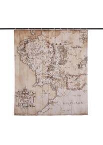Il Signore degli Anelli - Tenda da Doccia Mappa della Terra di Mezzo