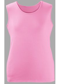 Dames Top met ronde hals in pink ,maat 36, WITT, 100% Katoen