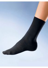 Rogo Dames Sokken in zwart ,maat 35-38, Witt, 78% Katoen, 20% Polyamide, 2% Elastan