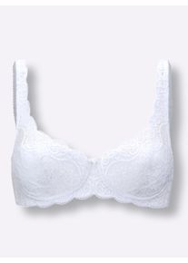 Triumph Damen Schalen-BH mit Bügel in weiß ,Größe 75A, Witt, 55% Polyamid, 19% Baumwolle, 18% Elasthan, 8% Polyester