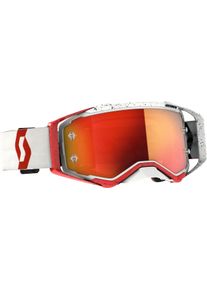 Scott Prospect 1005280, veiligheidsbril gespiegeld , kleur: Rood/Wit Oranje-Gespiegeld
