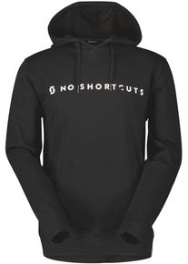 Scott No Shortcuts, hoodie , color: Black/White , size: S