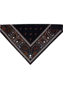 Zan Headgear SportFlex Classic, bandana , color: Black/Orange/White , size: One Size