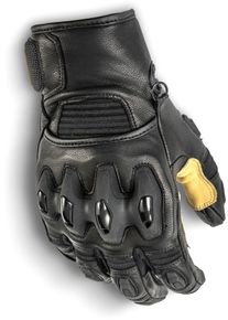 Halvarssons Flon, gloves unisex , color: Black/Beige , size: 12