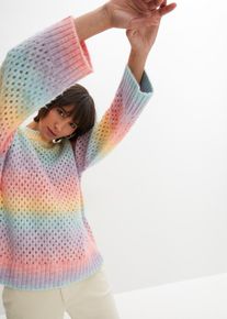 bonprix Sweter w cieniowanym kolorze, różowy, 36/38
