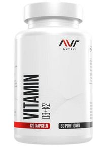 Autfit Vitamin D3 + K2, 120 Kapseln