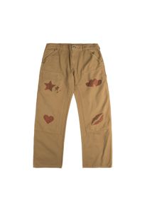 Sky High Farm Universe SH4U Double Knee Pants, Dark Beige
