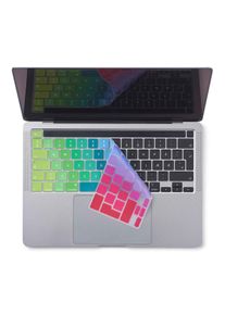 Philbert - Keyboard cover - Scandinavian letters - MacBook Pro 13” M1-M2 2020/2022 and 16 2019 - Rainbow