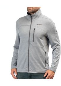 Klim Echo Wool Fleece, textile jacket , color: Light Grey , size: M