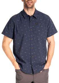 Klim Rambler, camicia manica corta , colore: Blu Scuro/Grigio , dimensione: XL