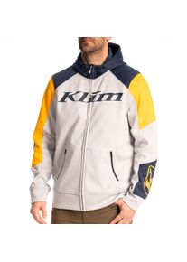 Klim 3652, capuchon met rits , kleur: Beige/Blauw/Geel , maat: M