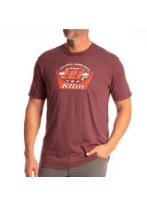 Klim Pioneer 99, t-shirt , kleur: donkerrood , maat: XXL