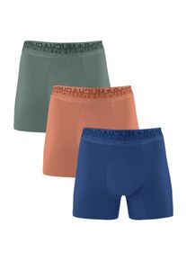 MUCHACHOMALO Heren 3-pack boxershorts effen