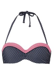 s.Oliver Dames Bikinitop marine / rood / wit 65-70