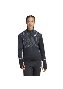 Adidas Ultimate Hi-Vis Reflective Half Zip Shirt Femme