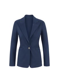Costume extensible Vicario Cinque, Blazer - 36 - Bleu, Viskose