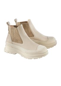Werner chunky Chelsea-boots, 41 - zandkleur/bruin, in Leder