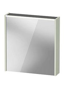 Duravit D-Code Spiegelschrank DC7105LHHHH0000 650x700 mm, Blassgrün Matt, mit Beleuchtung und Steckdose