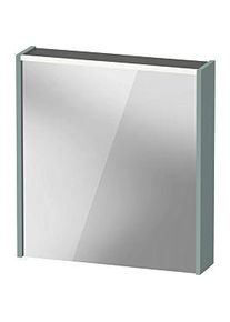 Duravit D-Code Spiegelschrank DC7105RHGHG1000 650x700 mm, Fjordgrün Matt, mit Beleuchtung und Steckdose E