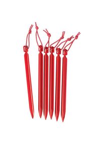 Msr Mini-Groundhog Stake (6 x 15 cm, rosso)