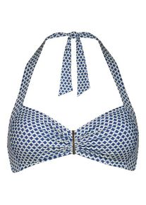watercult Womens Nautic Call Bikini Top 7481 Bikinitop Dames (36 - Cup: D |grijs)