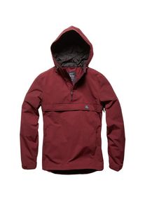 Vintage Industries Shooter Anorak átmeneti kabát, burgundi bordó
