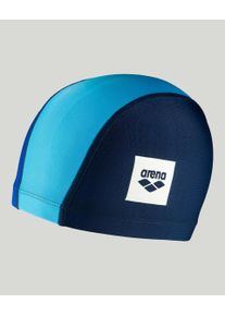 arena Swim Cap - Unisex - navy-blue-lightblue - Size: One size fits all - Unix II Jr Polyester Swim Cap Age 6-12