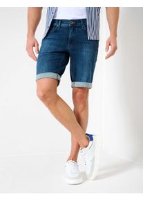 Brax Heren Bermuda Style CHRIS B, denimblauw,